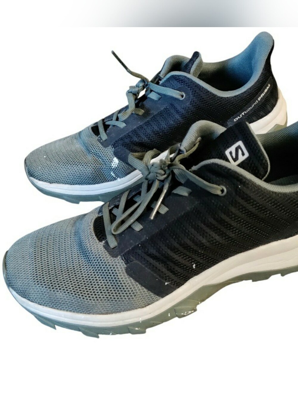 Salomon Outbound Prism Mesh Sneakers Athletic Low Colorblock